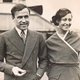 Jim Mollison and Amy Johnson.